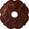 Ekena Millwork Rotherham Ceiling Medallion (Fits Canopies up to 3 1/2"), 18"OD x 3 1/2"ID x 1 1/2"P, Antique Copper CM17ROACS - alternate 1